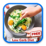 low carb diet android application logo